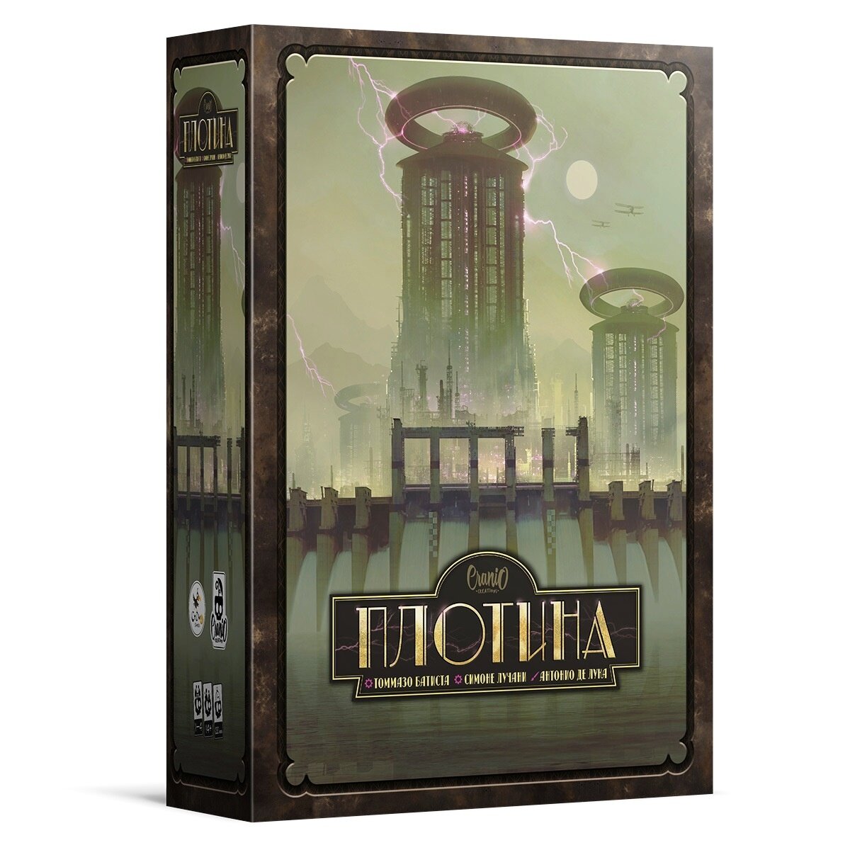 Настольная игра Crowd Games "Плотина" 1-4 игрока, от 14 лет (16112)