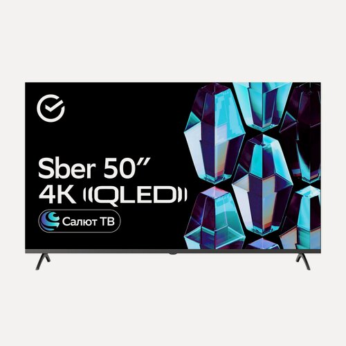 Изображение товара Телевизор Sber SDX-50UQ5235, диагональ 50", разрешение 4K, QLED, Smart TV