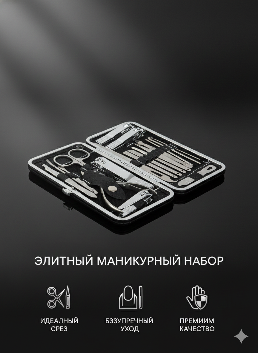 Набор инструментов, набор для маникюра, Маникюрный набор, кусачки для ногтей