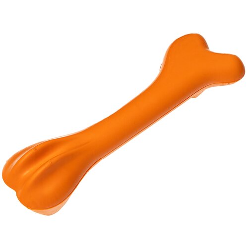 Игрушка для собак резиновая кость DUVO+ Бейли, оранжевая, 20см (Бельгия) игрушка для собак резиновая duvo мяч игольчатый оранжевая 8см бельгия