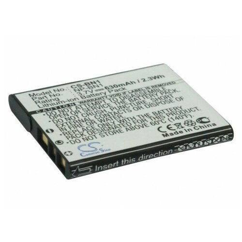 Аккумулятор для фотоаппарата Sony Cyber-Shot DSC-W630/N (630 мАч) cameron sino 600ma battery for american cls45i