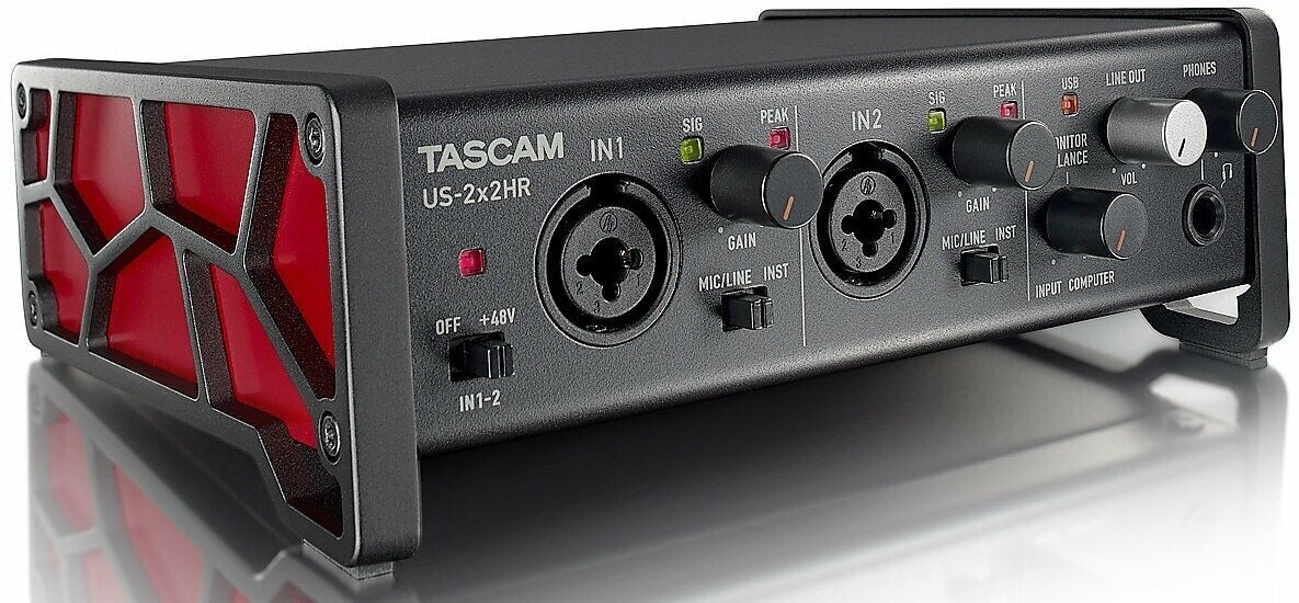 Аудио интерфейс Tascam US-2x2HR