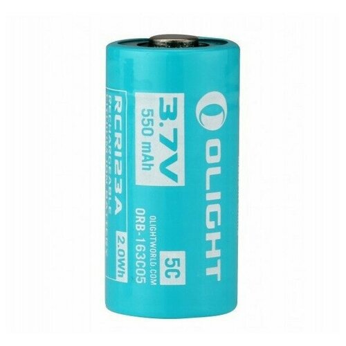 Аккумулятор Li-ion Olight ORB-163C05 16340 3,7 В. 550 mAh