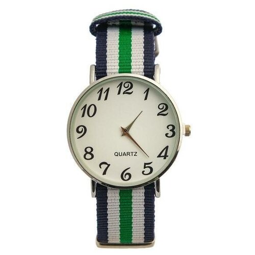 фото Часы наручные "каньяда", хром, d:4 см, микс