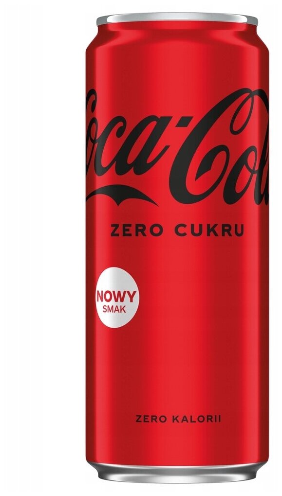 Coca-cola / Кока Кола Zero 0.33 литра, жб, 24 шт. в уп. - фотография № 3