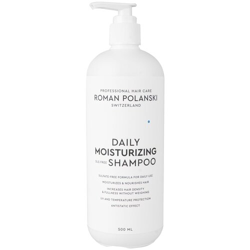 ROMAN POLANSKI Профессиональный шампунь для сухих волос ежедневного применения, безсульфатный, 500 мл