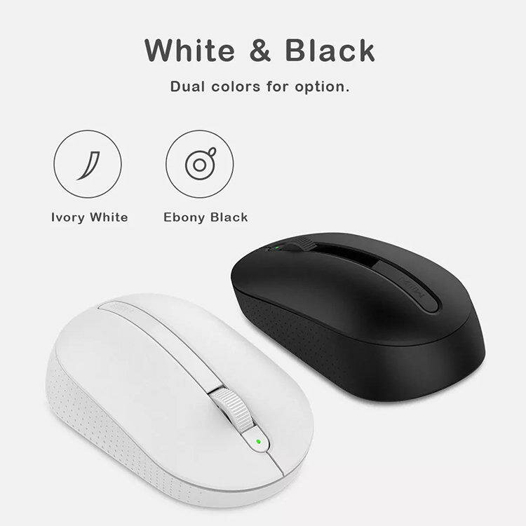 Беспроводная компьютерная мышь Xiaomi MIIIW Wireless Office Mouse White (MWWM01) - фото №9