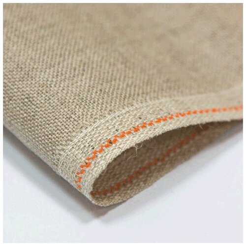 Канва Zweigart Belfast 32ct. 70х50 см. (цвет: 53 натуральный лён)