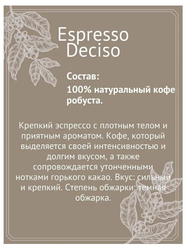 Кофе в капсулах GIMOKA Espresso Deciso DOLCE GUSTO, 48 капс. - фотография № 5