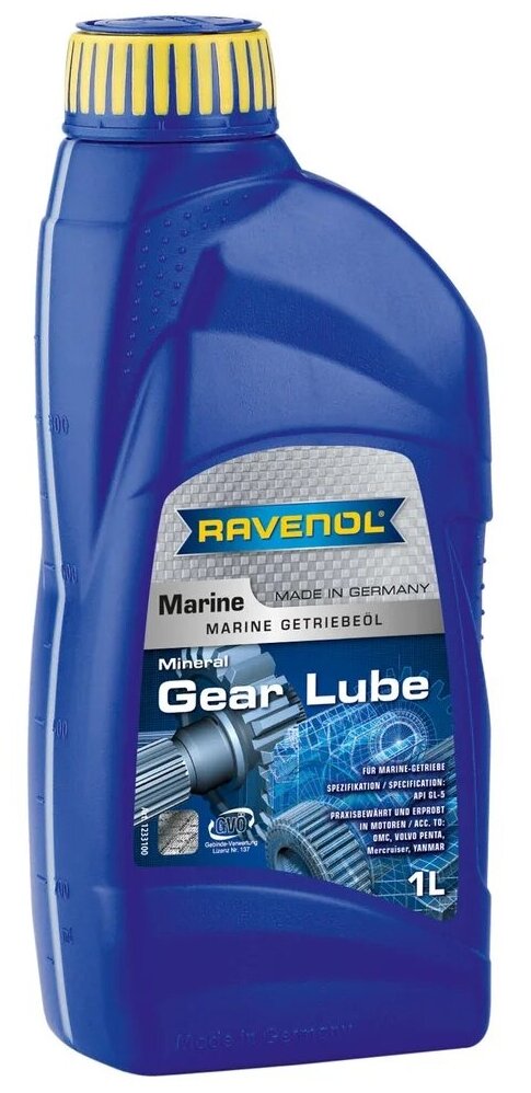 Масло трансмиссионное RAVENOL MARINE Gear Lube 85W-90