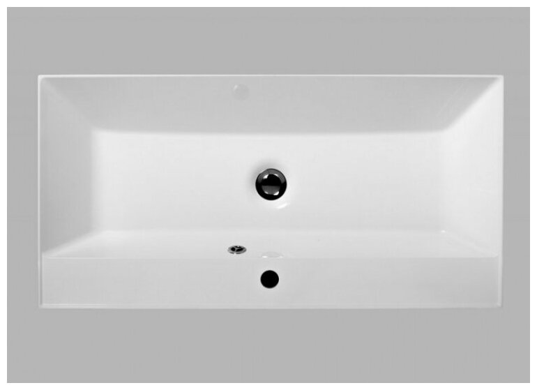 Мебель для ванной BelBagno Marino H90 bianco lucido - фотография № 6