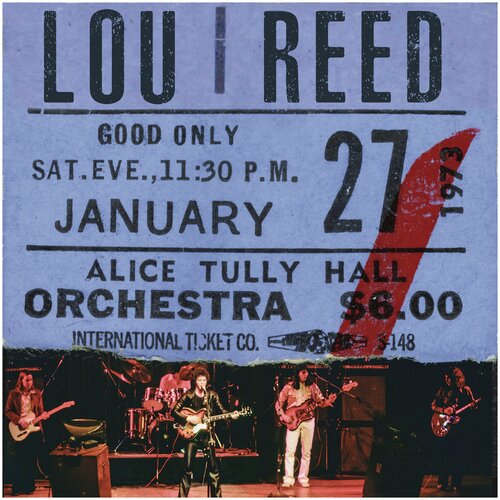 REED, LOU LIVE AT ALICE TULLY HALL JANUARY 27, 1973 2ND SHOW Black Friday 2020 Limited Burgundy Vinyl Gatefold 12 винил виниловые пластинки rca victor rca lou reed rock n roll animal lp