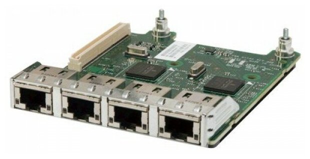 Dell Сетевая карта Dell 540-BBHG Broadcom 5720 Quad Port 1Gbit Daughter Card (0FM487)