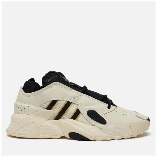 фото Кроссовки мужские adidas originals streetball core white/core black/gold / 44 2/3 eu