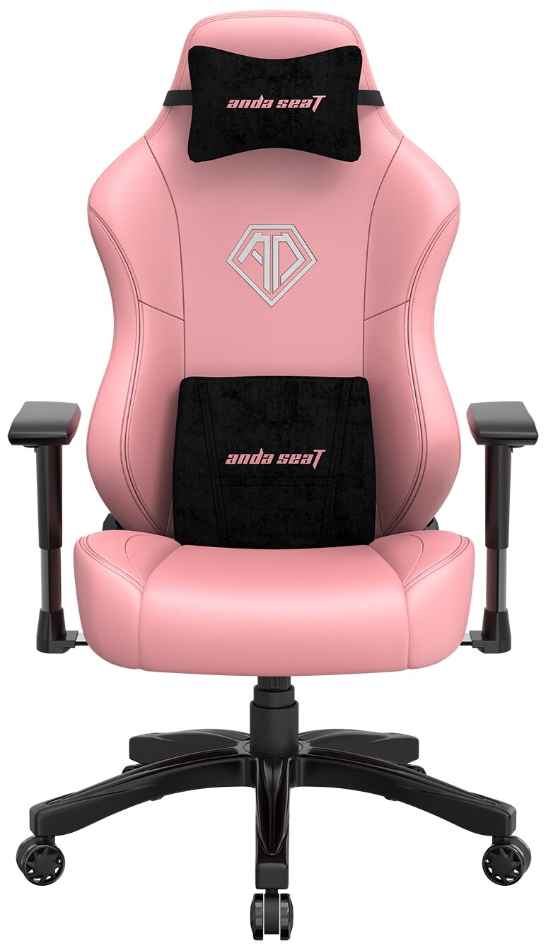 Компьютерное кресло Anda Seat Phantom 3 L игровое, обивка: искусственная кожа, розовое
