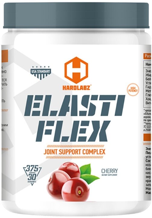 Hardlabz Elasti Flex, 375 г, вкус: вишня