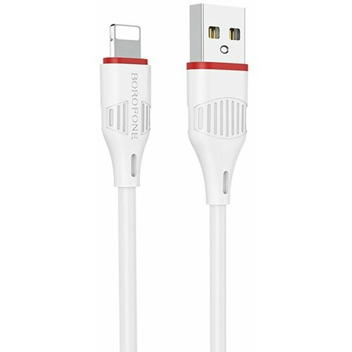 Кабель USB - Apple lightning Borofone BX17 Enjoy (белый), 1 шт.