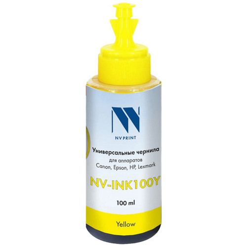 Чернила NV Print INK100U Yellow (NV-INK100UY)