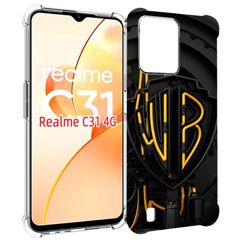 Чехол MyPads Warner Bros для OPPO Realme C31 задняя-панель-накладка-бампер