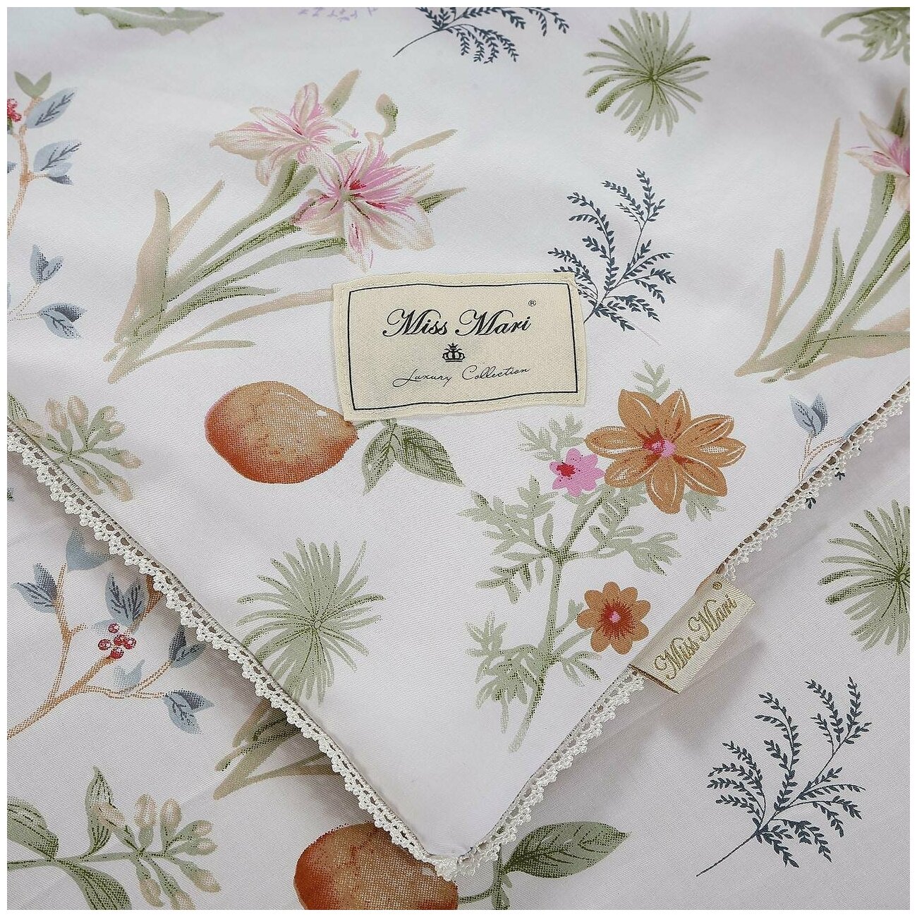 Комплект с одеялом Miss Mari "Хлопок-Велсофт" (WD187), семейный - фотография № 8
