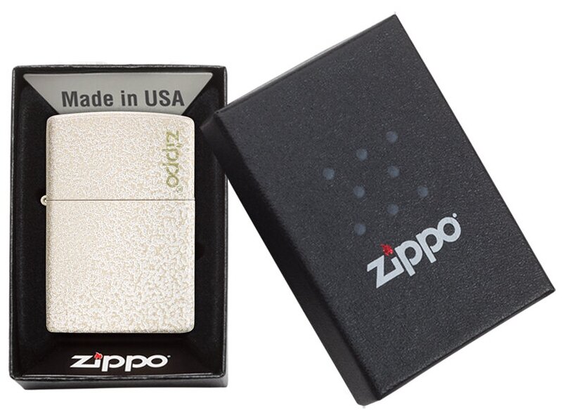 Зажигалка ZIPPO Classic с покрытием Mercury Glass, латунь/сталь, бежевая, матовая, 38x13x57 мм № 49181ZL - фотография № 4