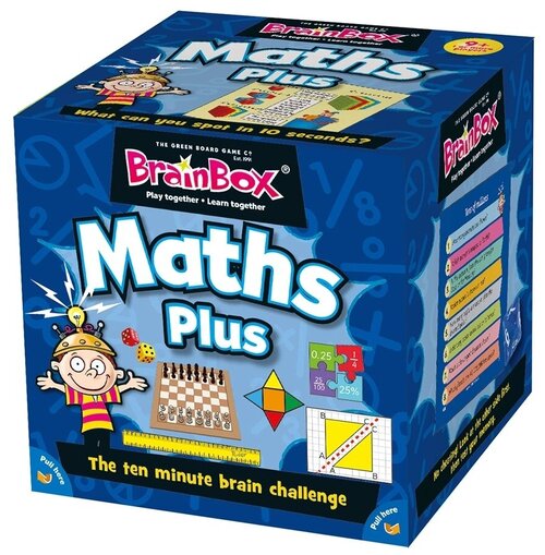 Настольная игра Сундучок знаний: Maths plus (на английском языке)