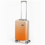 Чемодан SunVoyage Elit SV042-AC156 (S+)58х35,5х23 см/42л/2,8 кг (СЕРАЯ ОКОНТОВКА!) - изображение