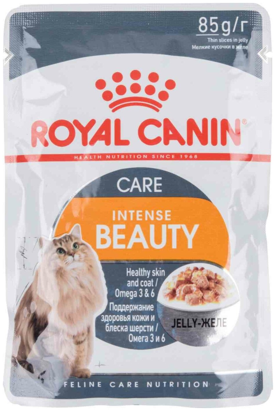 Влажный корм royal canin желе hair & skin 85г - фотография № 1