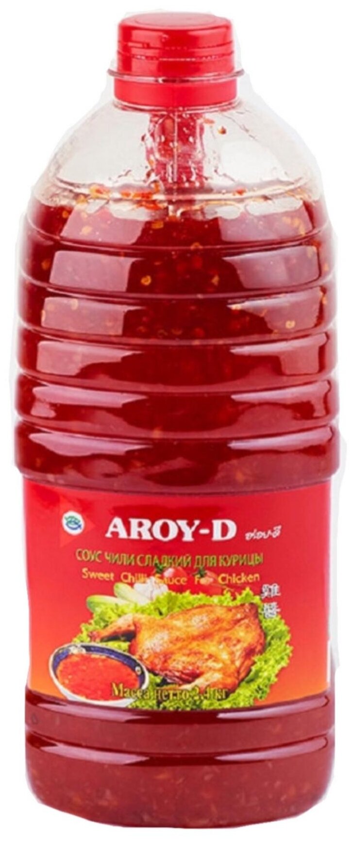 Соус Aroy-D Sweet chilli for chicken, 2.4 кг, 2.4 л