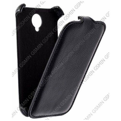 Кожаный чехол для Lenovo S750 Armor Case (Черный) кожаный чехол для lenovo a3600d armor case красный