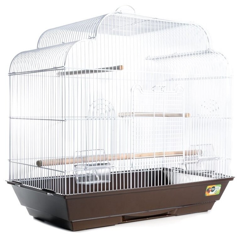 фото Triol клетка для птиц, эмаль, 660х380х610 мм