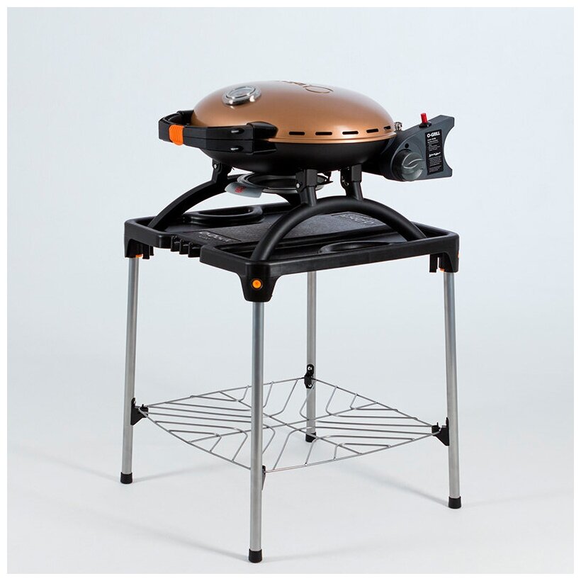 Газовый гриль O-GRILL 500MT gold (золотой) - фотография № 7