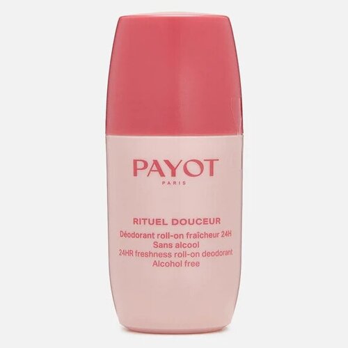 Дезодорант роликовый освежающий PAYOT déodorant roll-on fraîcheur 24h sans alcool rituel douceur