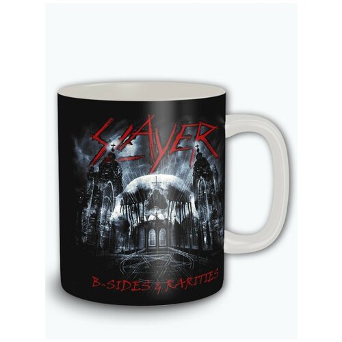 Кружка белая музыка slayer арайя, ханнеман, кинг, холт, ломбардо - 6692
