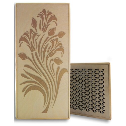 фото Доска садху с динамическими гвоздями, лилия - 399 шаг 10мм светлая goodwood