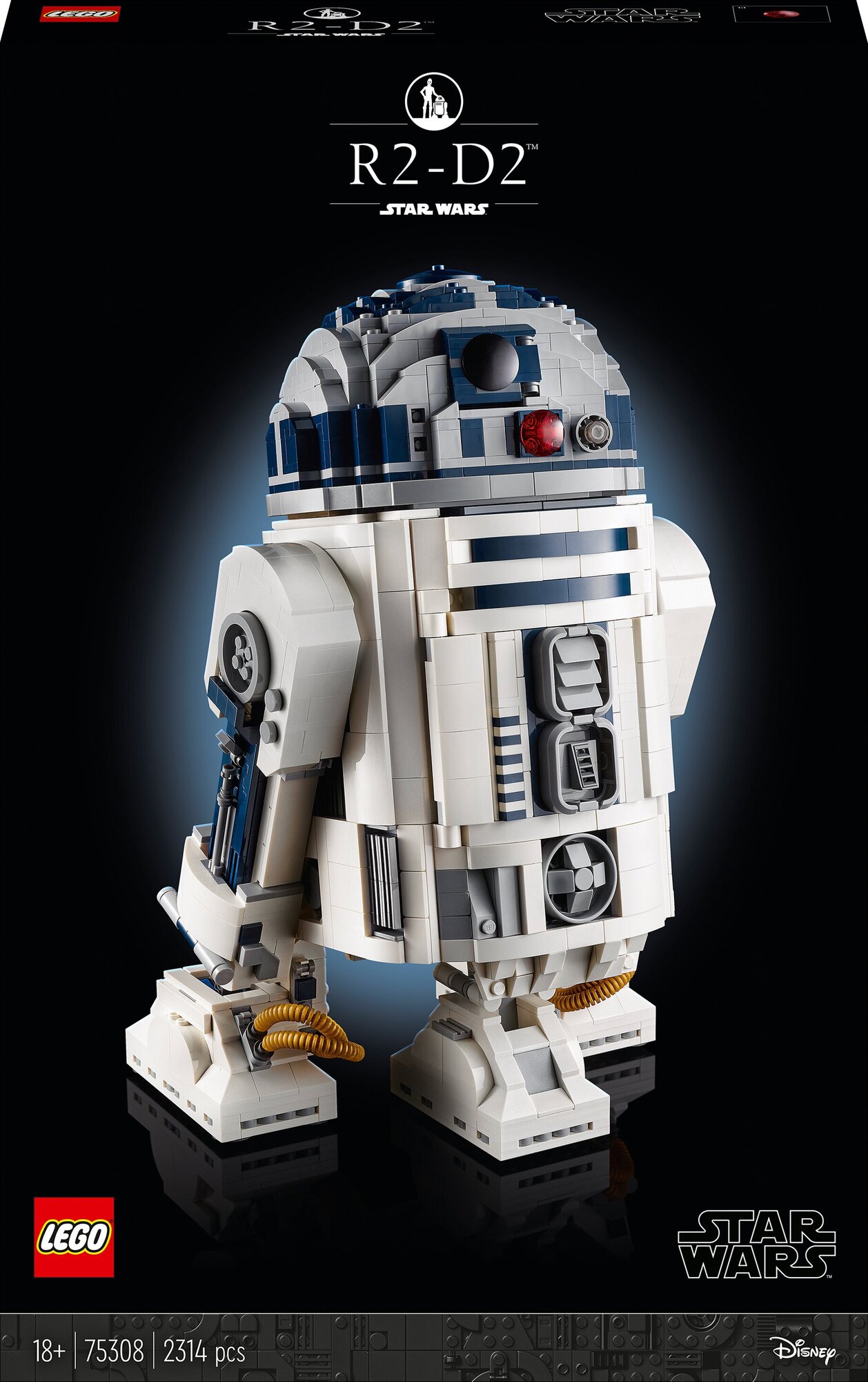Конструктор LEGO Star Wars 75308 R2-D2, 2314 дет.