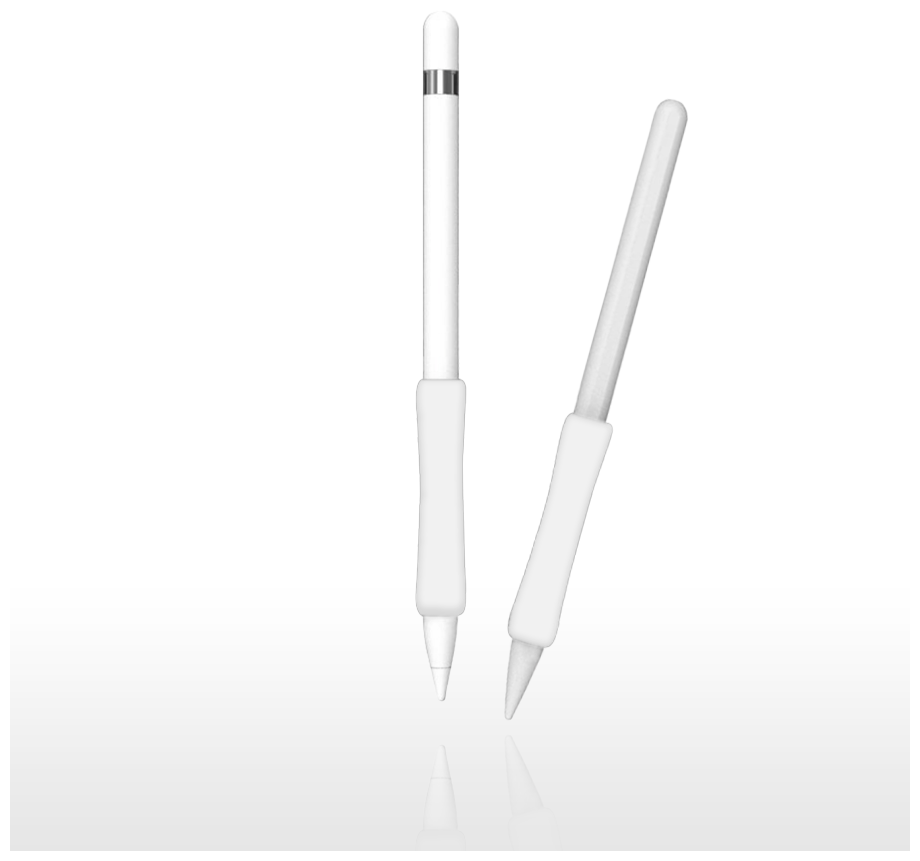 Держатель для пера Apple Pencil 1/2, белый