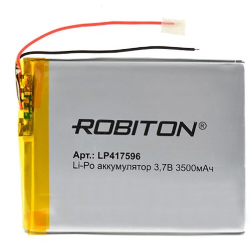  Li-Pol Robiton LP417596 - 3.7   3500   4.17596    