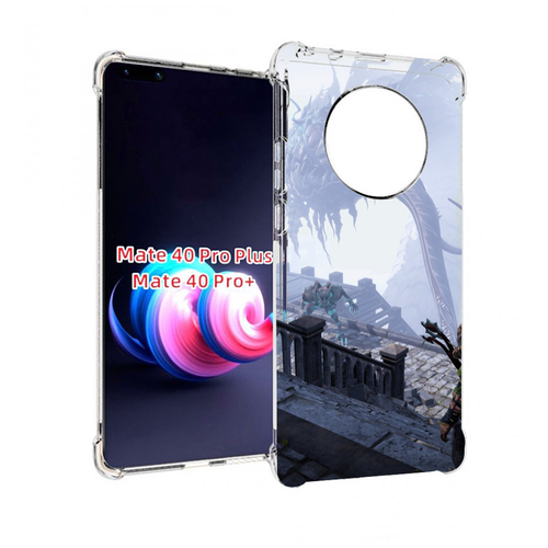 Чехол MyPads Divinity Original Sin II для Huawei Mate 40 Pro+ Plus задняя-панель-накладка-бампер