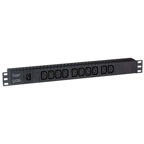 Блок силовых розеток Exegate ServerPro PDU-19H002 Al-10C13-C14-fr