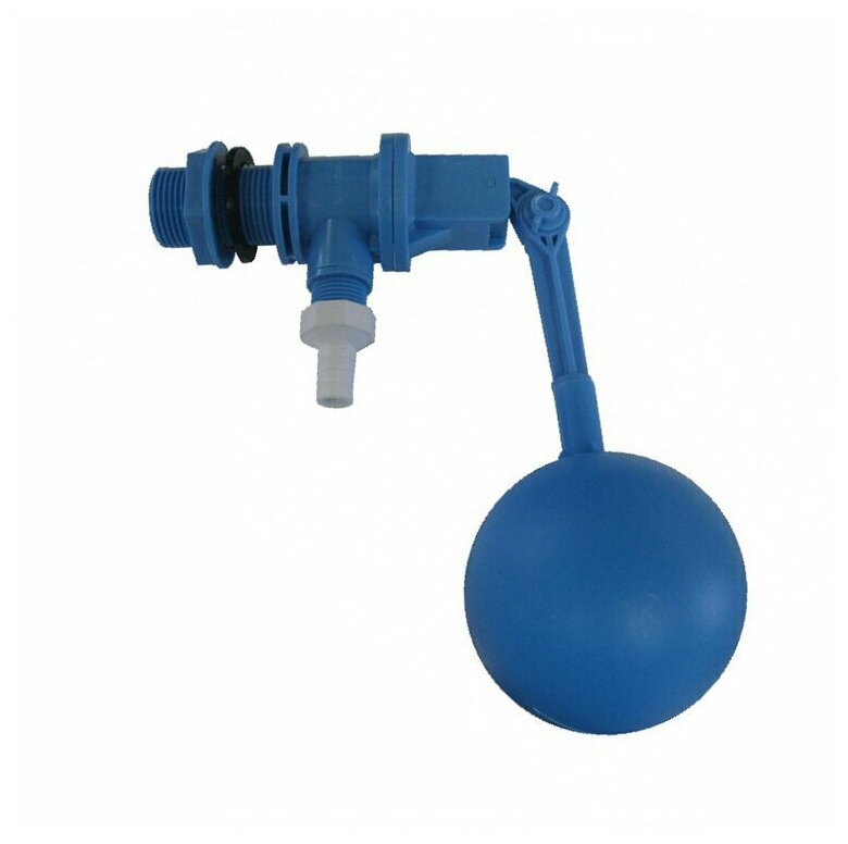 Бак пластиковый Combi W-1100 с поплавковым клапаном (синий) - фотография № 2