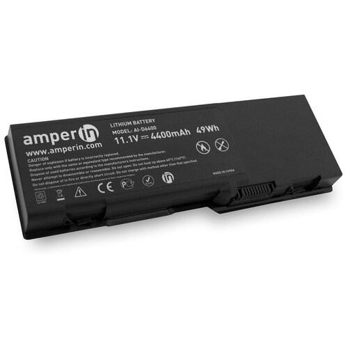 Аккумуляторная батарея Amperin для ноутбука Dell Inspiron 6400 11.1V 4400mAh (49Wh) AI-D6400