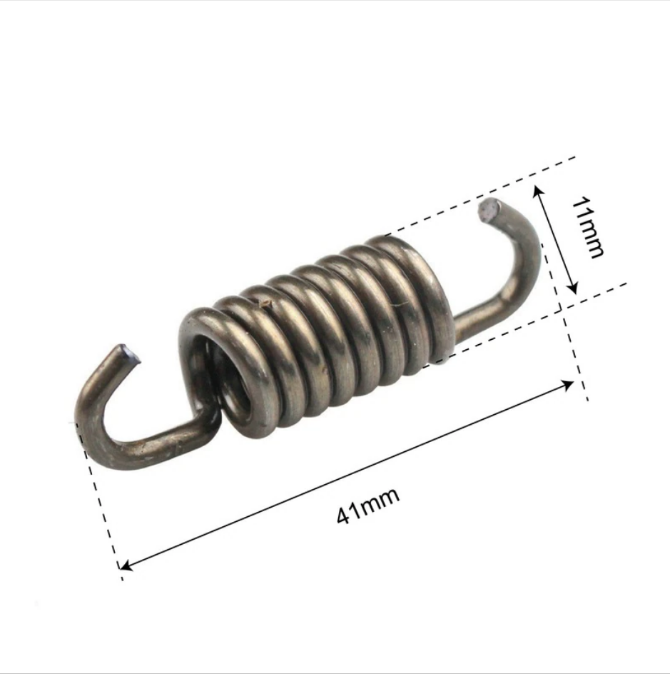 Пружина 8 витков на металлическое сцепление триммера 33-43-52сс 1шт - фотография № 2