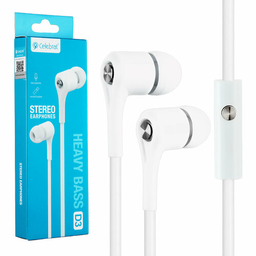 Наушники Celebrat D3 белые 58000₽