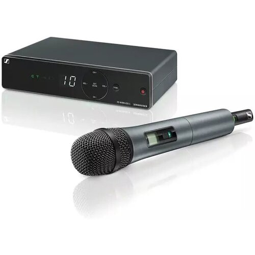 SENNHEISER XSW 1-825-B - вокальная радиосистема с динам. микроф. E825 (614-638 MHz)(Беспроводные системы)