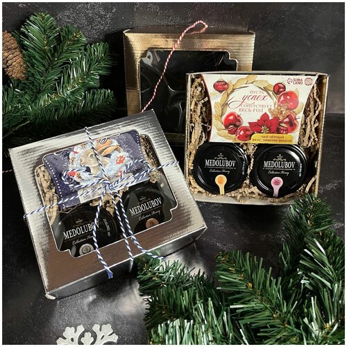 Новогодний подарочный набор в коробке 