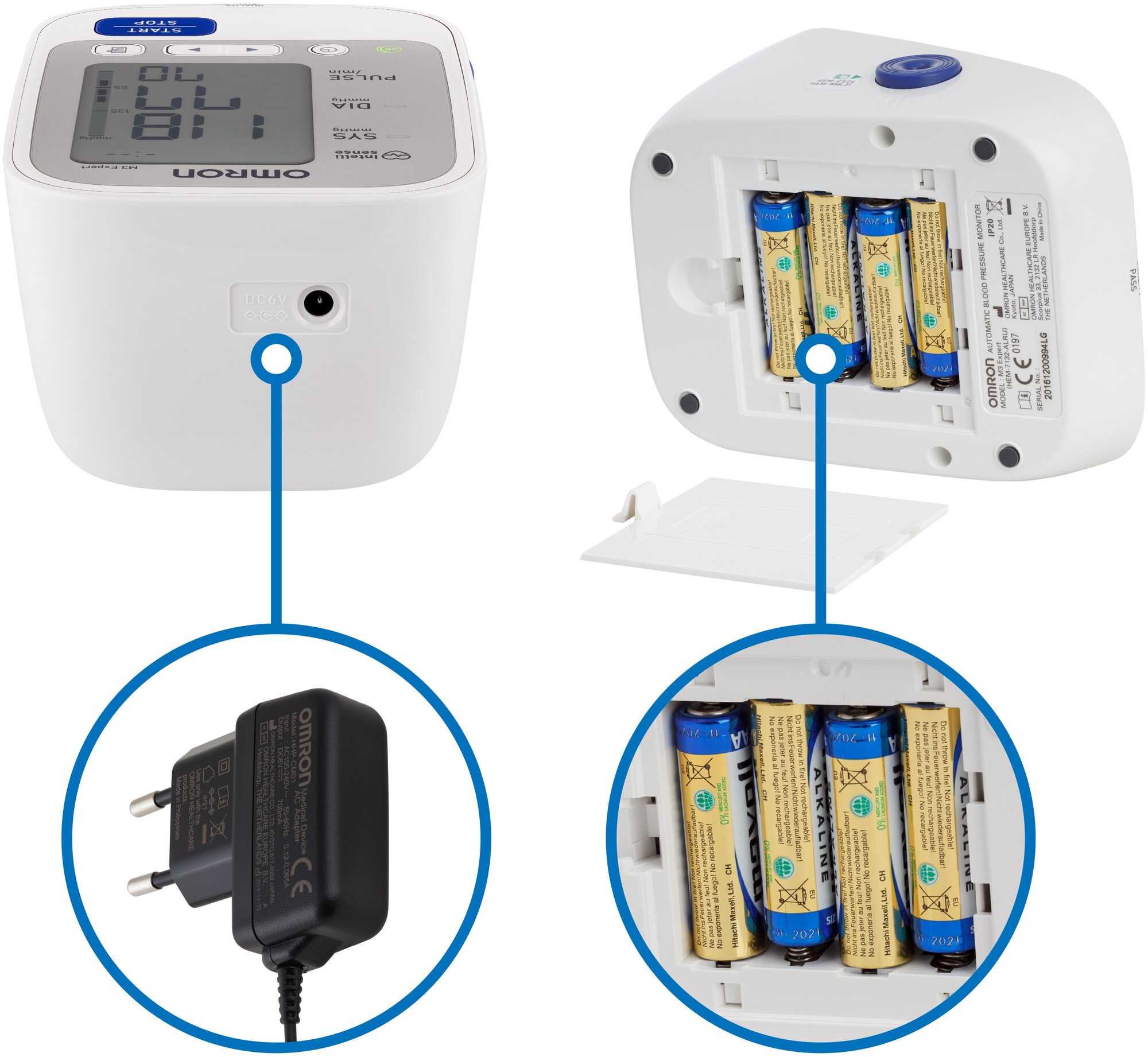 Тонометр Omron M3 Expert