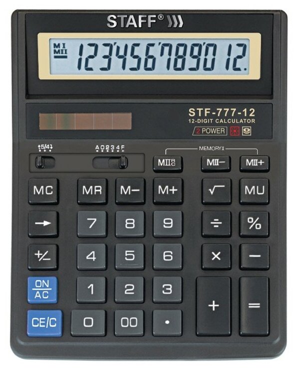 Калькулятор STAFF STF-777 (250458)