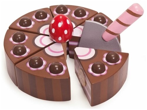 Игровой набор Le Toy Van Шоколадный торт с ягодами