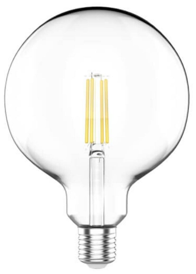 Лампа Gauss Basic Filament G125 11,5W 1520lm 4100К Е27 LED 1111222